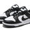 Miniatura: Dunk Low "Black White"