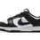 Miniatura: Dunk Low "Black White"