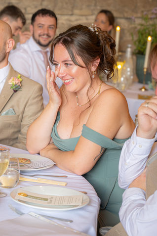 Candid wedding moments at Shone Hill House