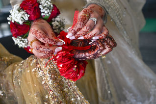Amira and Shahjahan candid wedding moment at Easthampstead Park