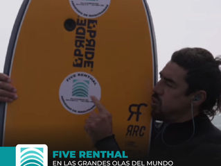 Five Renthal en las grandes olas del mundo: apoyando el talento tarapaqueño en el Mundial de Bodyboard Iquique 2025