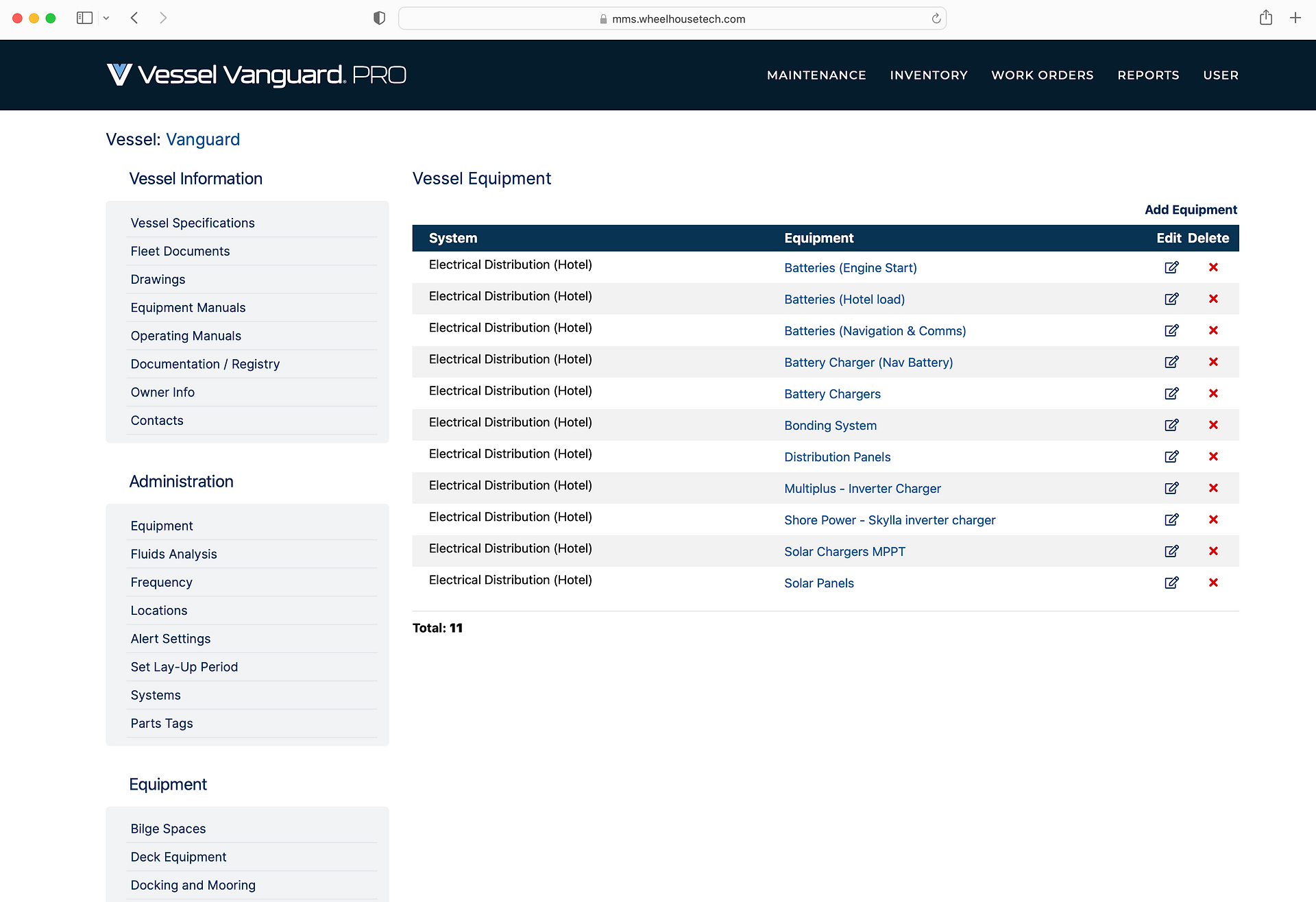 Yacht Maintenance Software for our XPM Explorer Yacht Vanguard with a List of Yacht Management Tasks