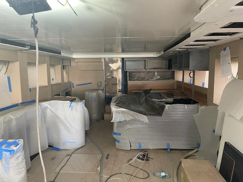 Explorere Yacht Galley Construction