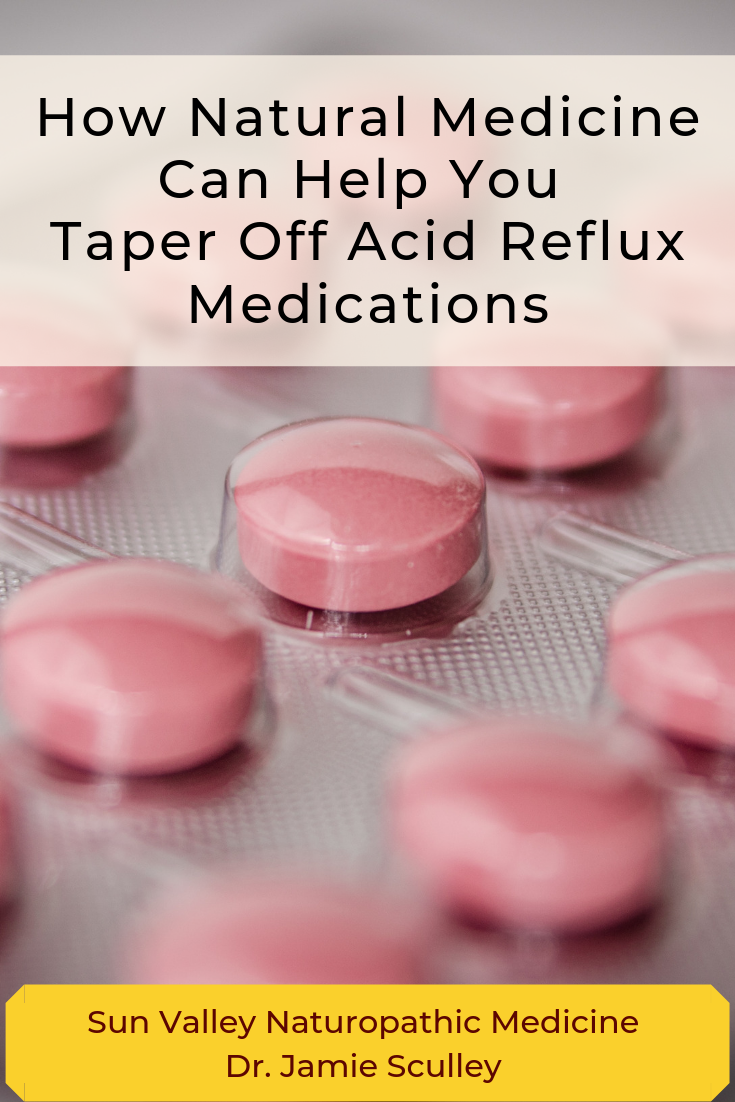 how natural medicine can help you taper off acid reflux medications