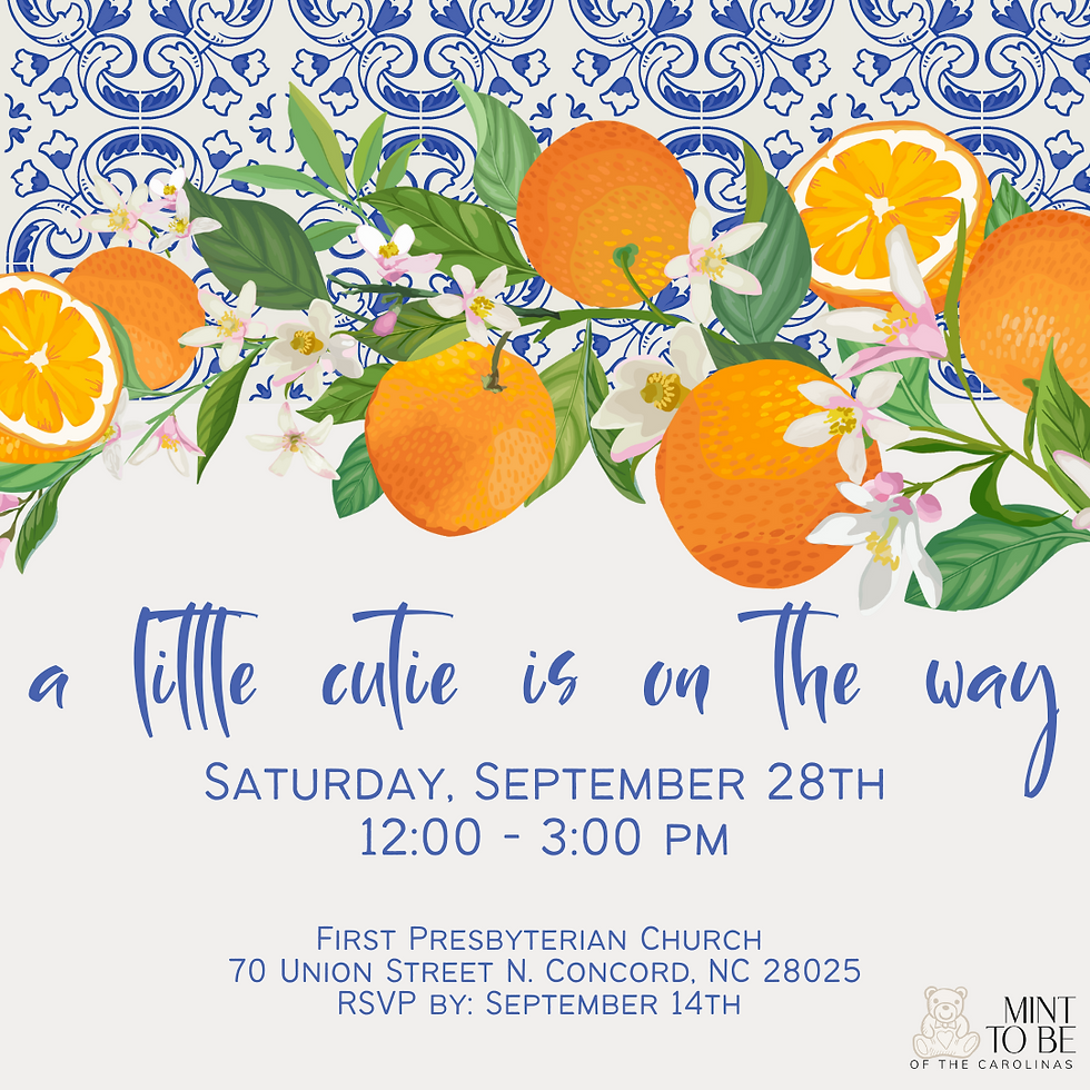 A Little Cutie is on the Way! - Fall Baby Shower