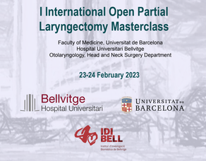 1st International Open Partial Laryngectomy Masterclass