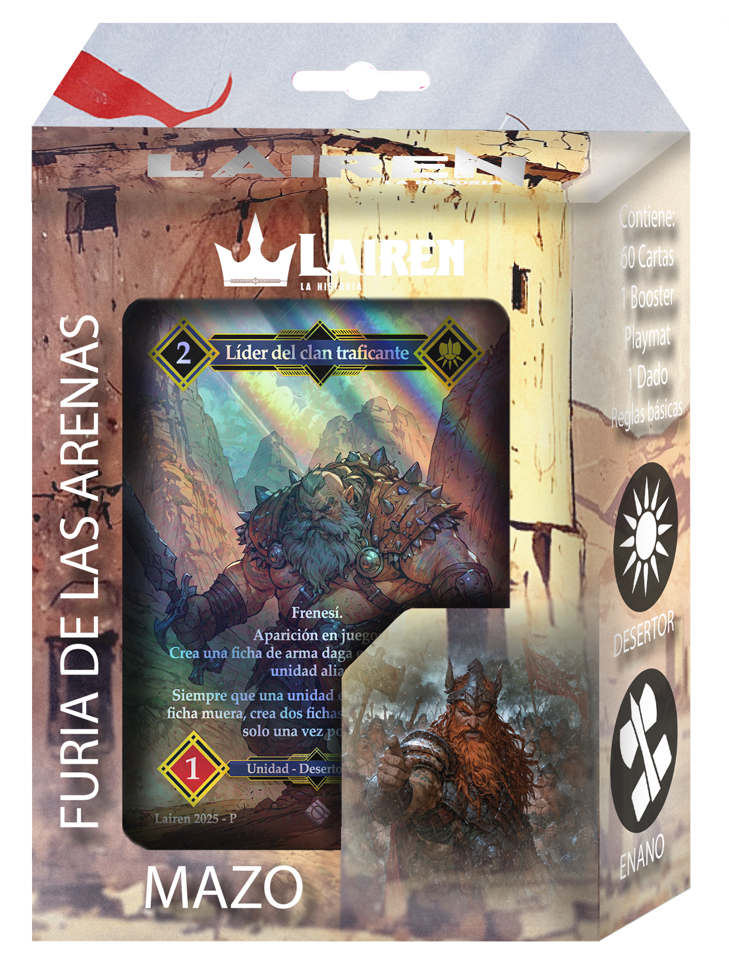 Preconstruido Furia de las arenas - Enano y Desertor