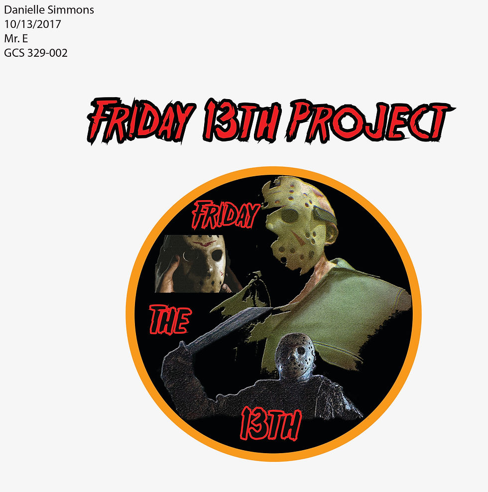 Friday the 13th Sticker