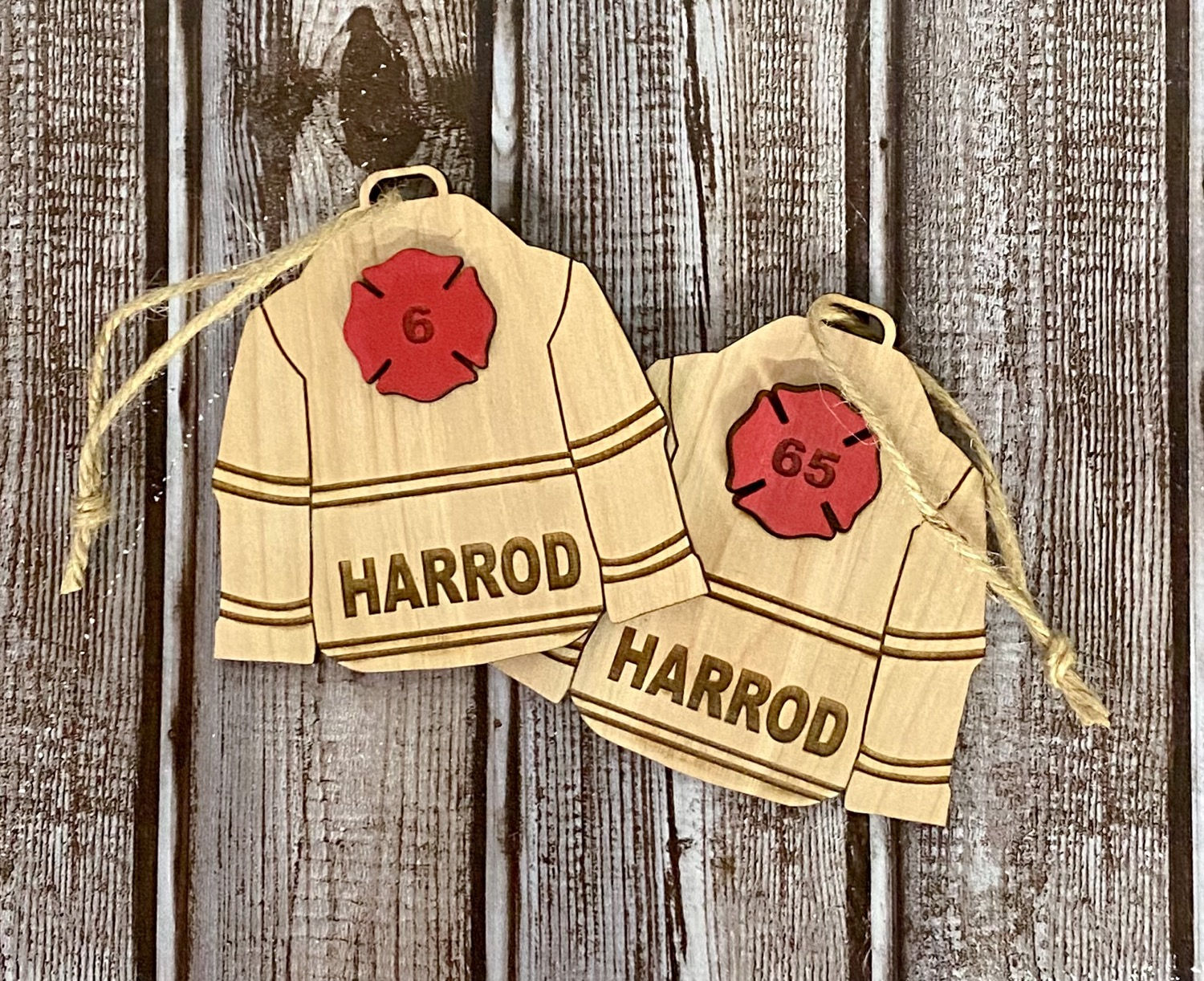 Fire Jacket Ornament 