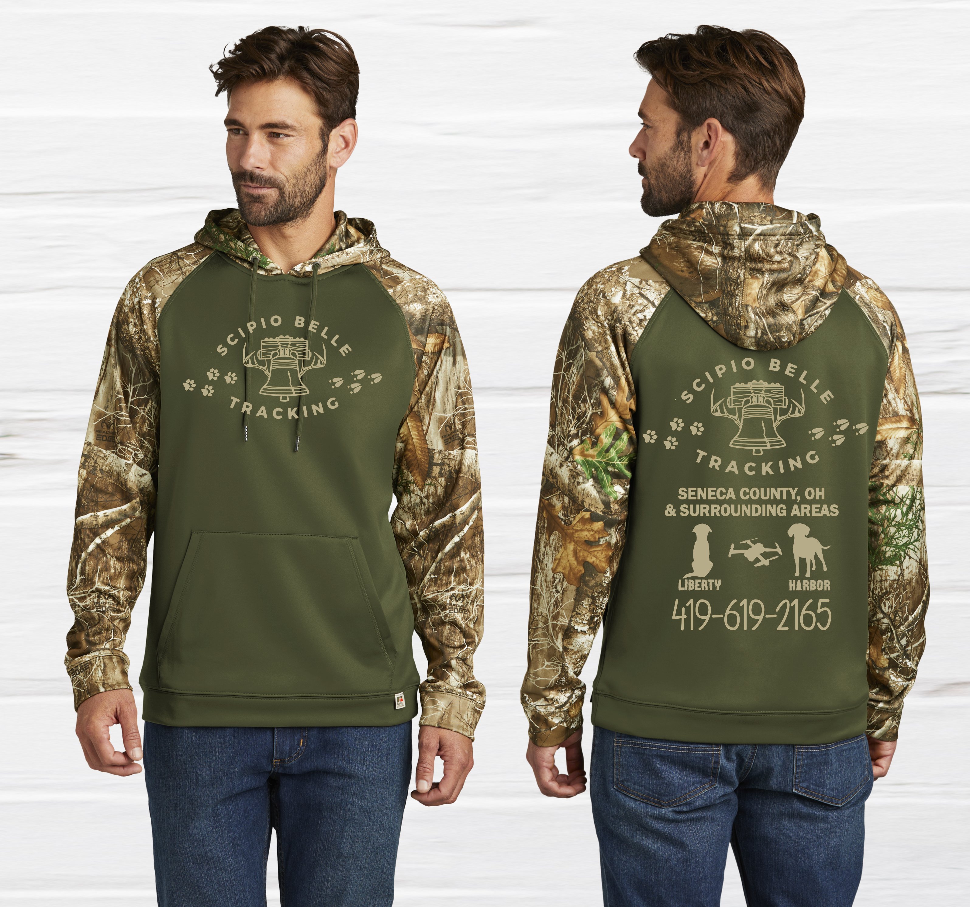 Scipio Belle Tracking Camo Hoodie