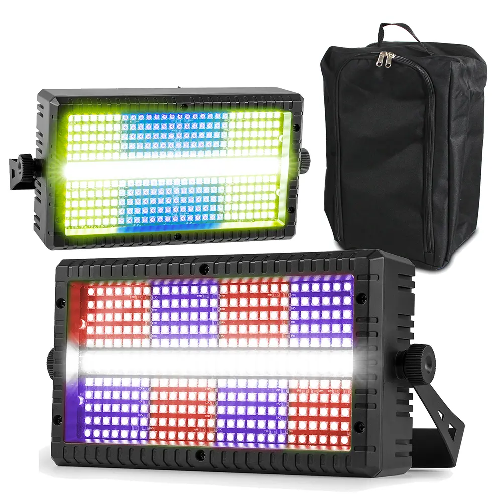 2x BeamZ BS336 Strobe Light LED Stage Blinder Wash