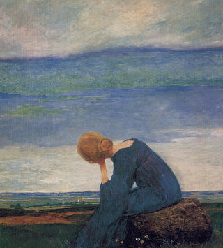 Sehnsucht by Heinrich Vogeler