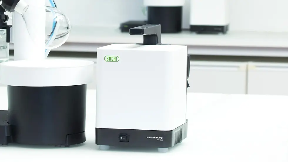 Thumbnail: Buchi Vacuum Pump V-180: Quiet vacuum generation