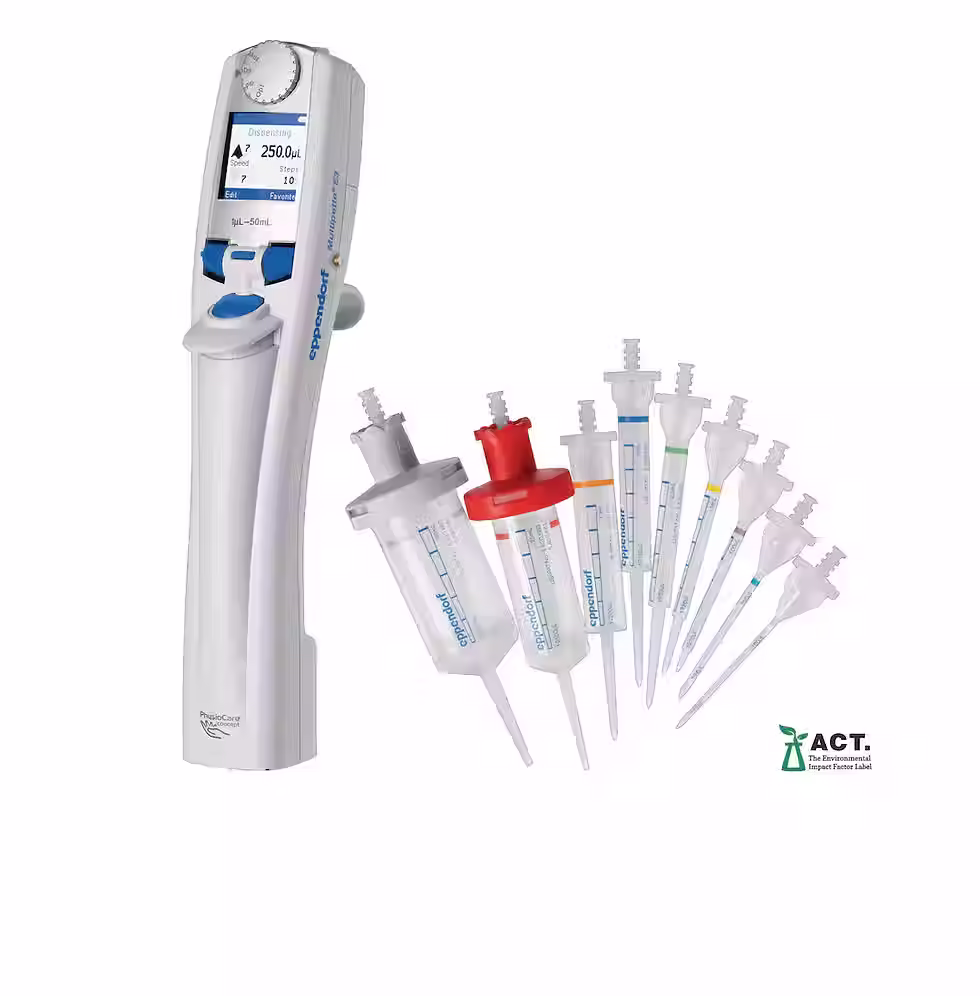 Eppendorf Multipette® E3 / E3x, 1-channel, 1 μL – 50 mL