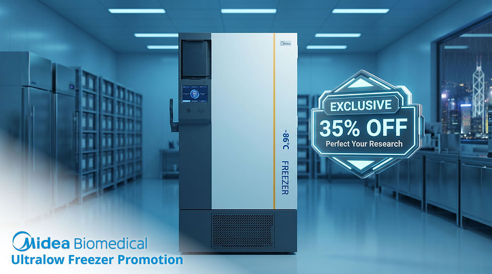 ❄️ [Exclusive 35% OFF] Midea -86°C Ultra-Low Temperature Freezers to Perfect Your Research