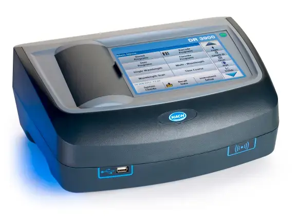 Hach DR3900 Laboratory VIS Spectrophotometer with RFID* Technology