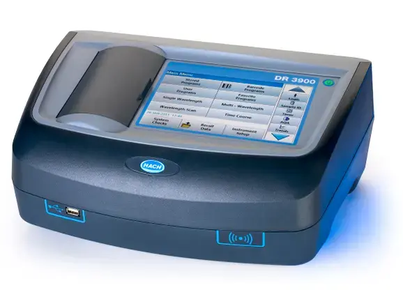 Hach DR3900 Laboratory VIS Spectrophotometer with RFID* Technology