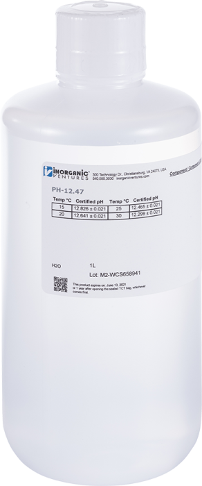 縮圖：pH 12.47 Calibration Standard, pH Buffer Solution