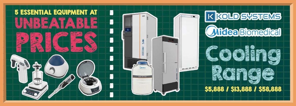 Back to School 2025 - Lab General Equipment in Unbeatable Price & Exclusively Offer for Cooling Range