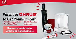 Purchase OHAUS & Get OHAUS Gift