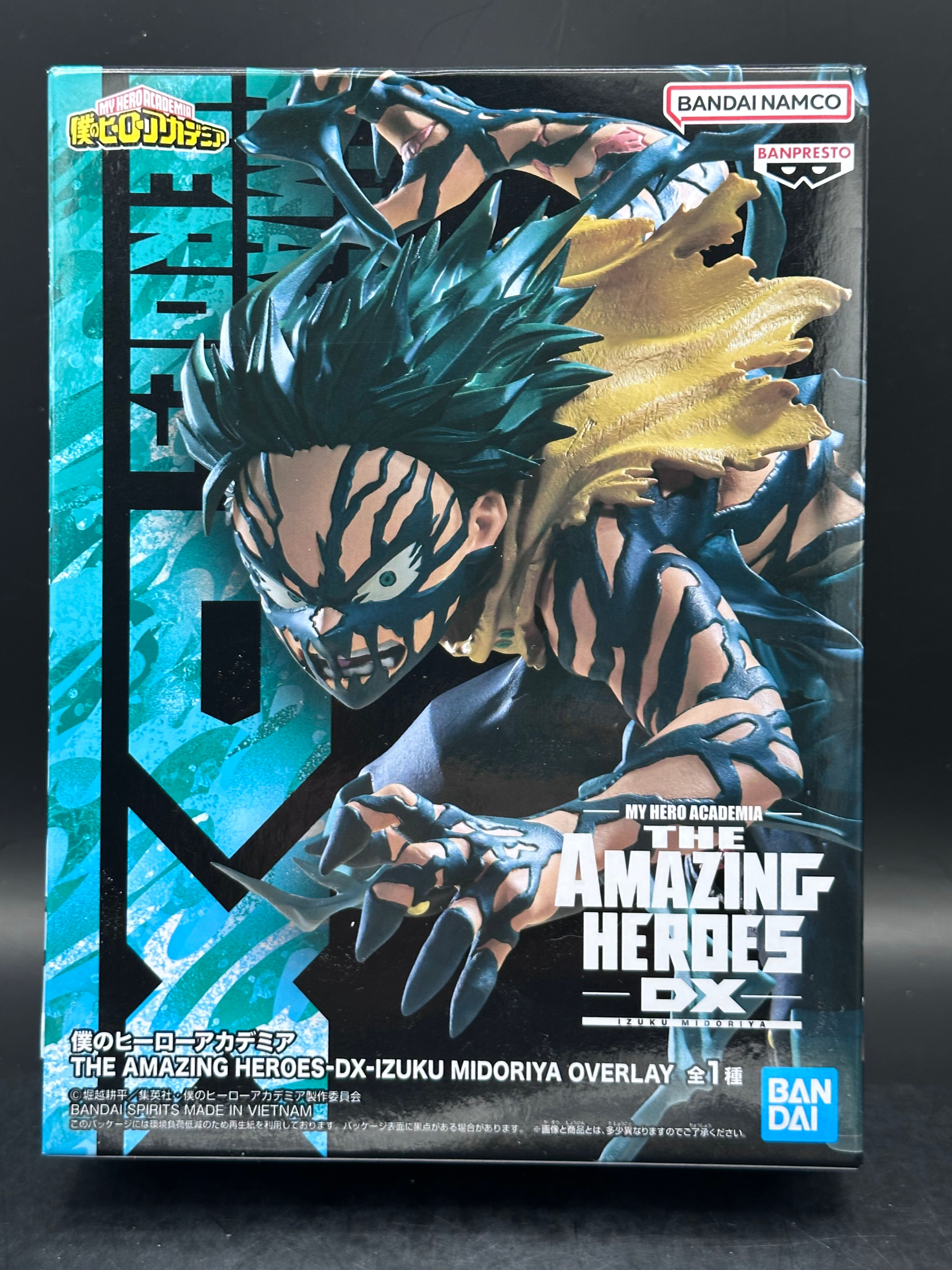 My Hero Academia Amazing Hero DX Izuku Midoriya Overlay