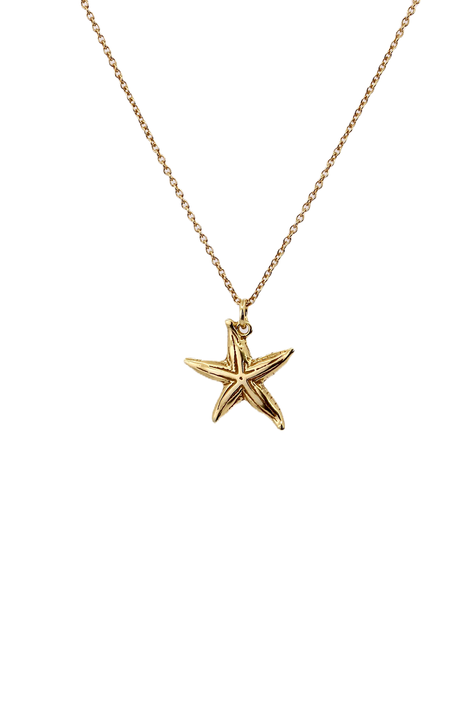 Thumbnail: gold jewelry seastar star necklace, charm jewelry, silver and gold-vermeil present for her.
