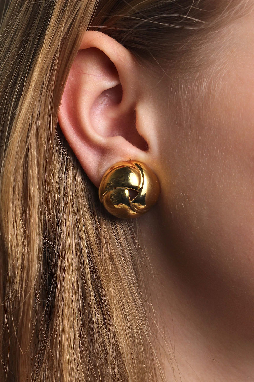 Thumbnail: Vintage {Chanel-Like Button} Earrings