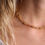 Thumbnail: tiffany cartier bubble ball big gold champagne gold necklace statement necklace business jewelry necklace look