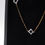 Thumbnail: Diamond Trefle Clover Flower Alhambra Gold or Whitegold Necklace fine jewelry woman gift van cleef