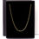 Thumbnail: gold jewelry choker necklace fine snake chain