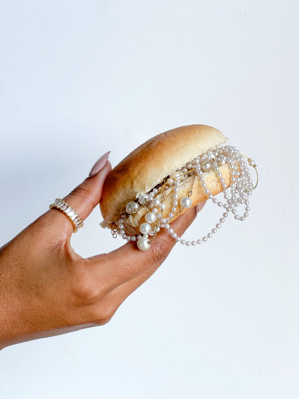 Jewels, foods and drinks