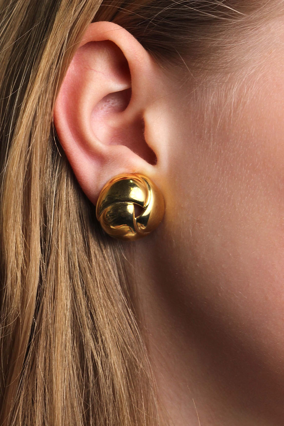 Thumbnail: Vintage {Chanel-Like Button} Earrings