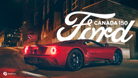 Ford Canada 150 Birthday Print Banner