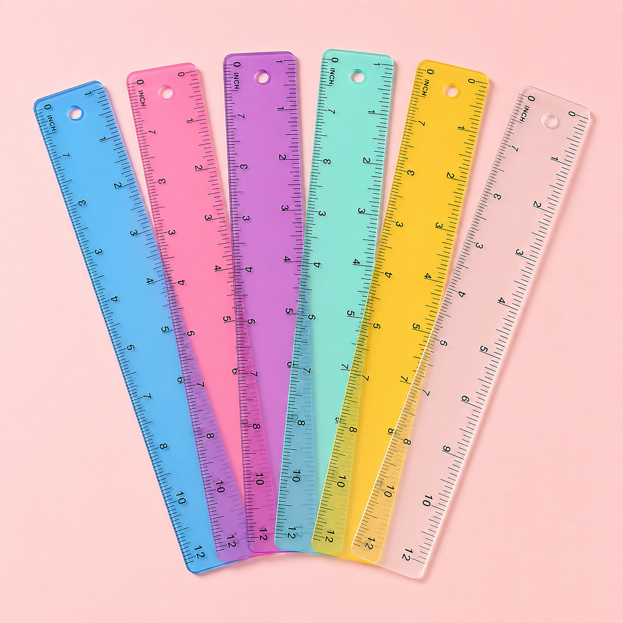 12-inch Plastic Ruler