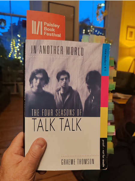 The Gospel According To Mark: A Review of Graeme Thomson’s In Another World: The Four Seasons of Talk Talk...