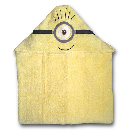 Minion Hooded Character Towel Tubby Towels