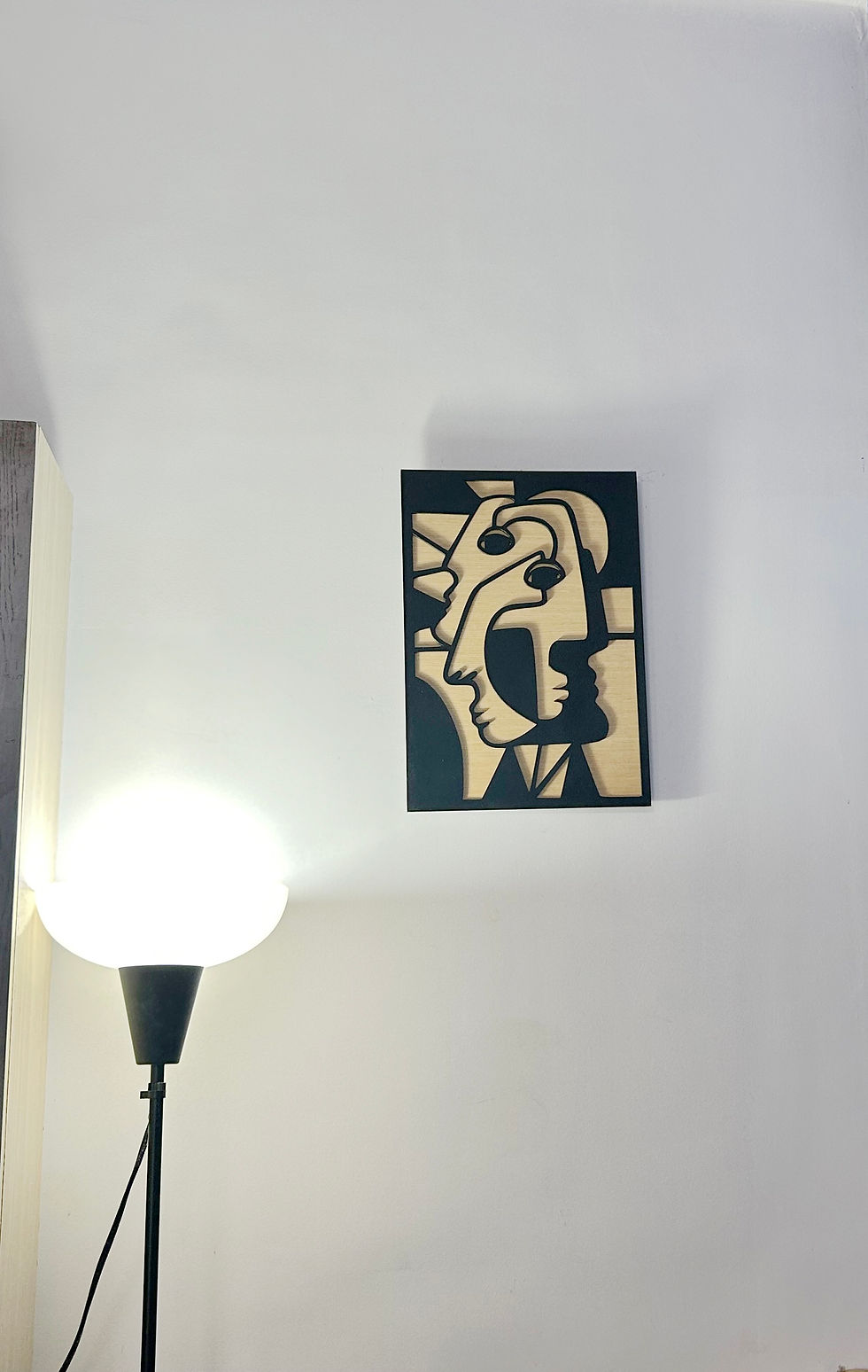 Thumbnail: Picasso-Inspired 3D Wooden Art Portrait- 1
