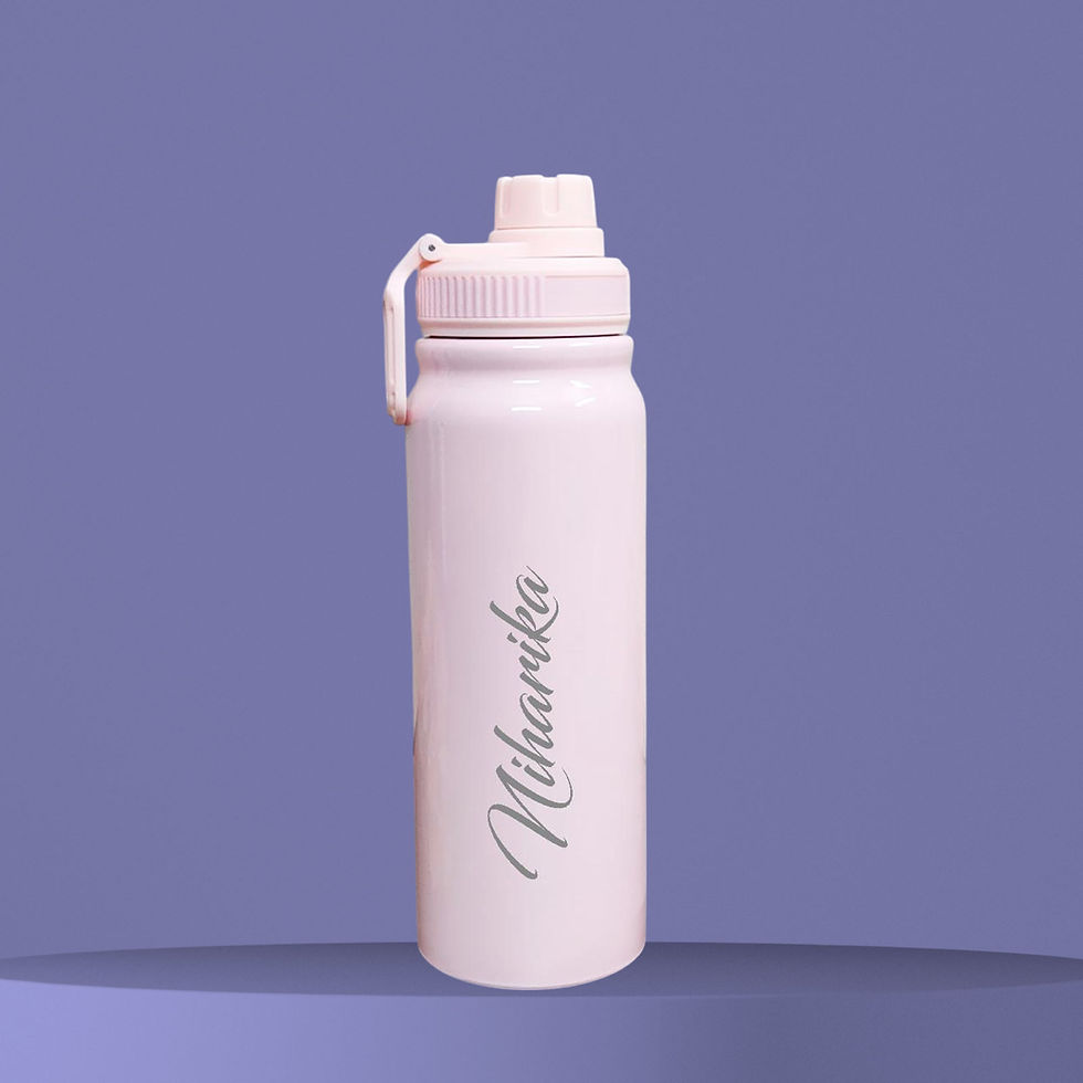 Thumbnail: Customised Hot & Cold Stainless Steel Sipper Bottle