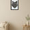 Thumbnail: Geometric 2D Fox Wooden Wall Frame