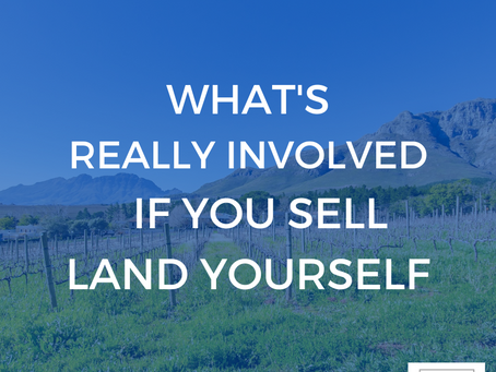 What's Really Involved If You Sell Land Yourself