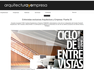 ENTREVISTA ARQUITECTURA Y EMPRESA /  Oficinas Teidagua