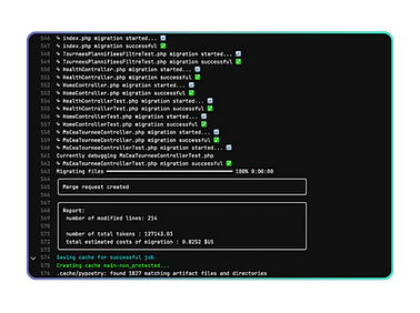 Migration du code