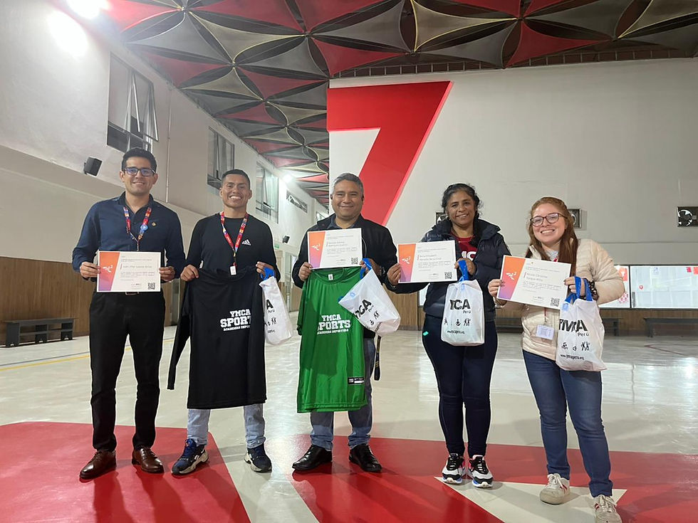 YMCA Perú e IPD entregan diplomas a participantes del curso “Deporte y Desarrollo para la Sociedad” en la sede Pueblo Libre