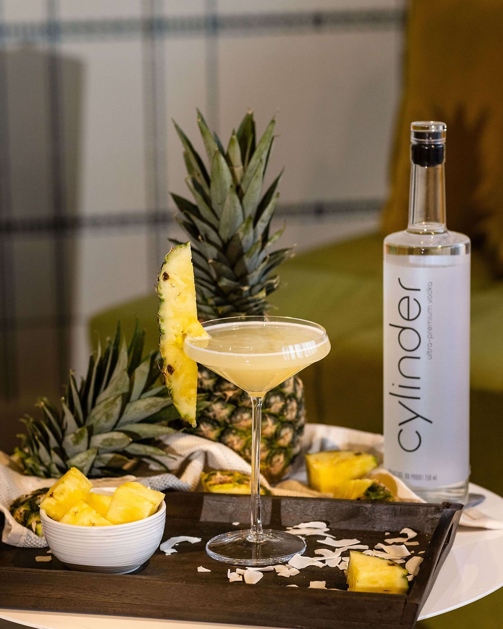 Coconut Lychee Martini