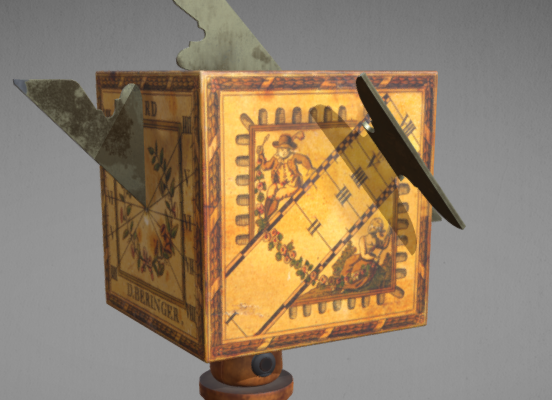 Vielflachenuhr by Glenda Studio, a 3D design studio from Vietnam, specializing in Game art and assets for furniture and industry
