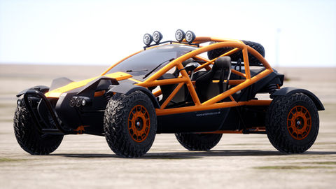 This image shows an Ariel Nomad off road vehicle from the collection of prestigious and amazing race bikes, sports cars, military and off road vehicles as modelled by Glenda Studio, Vietnam. Glenda Studio is an elite 3D art outsourcing firm specializing in high quality vehicles, weapons, buildings, environments, props, characters and e-commerce products for AAA and Indie games worldwide.