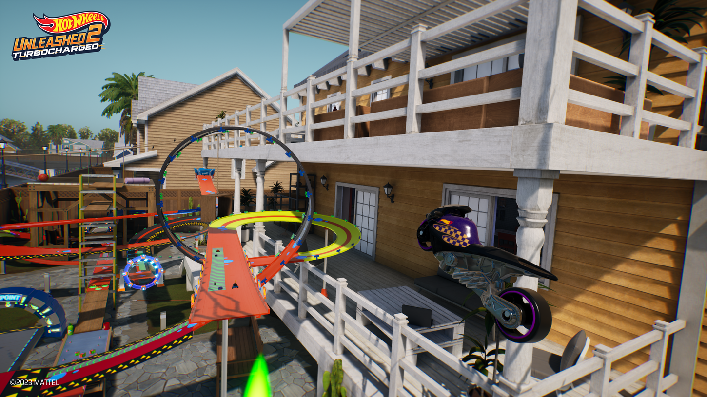 In Game image of DLC Vehicles and modules created by Glenda Studio 3D art outsourcing, Vietnam for the successful racing game, Hot Wheels Unleased 2- Turbocharged 