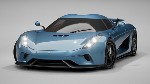 Citroen Koenigsegg Regera from the collection of prestigious and amazing sports cars, military and off road vehicles as modelled by Glenda Studio, Vietnam. Glenda Studio is an elite 3D art outsourcing firm specializing in high quality vehicles, weapons, buildings, environments, props, characters and e-commerce products for AAA and Indie games worldwide.