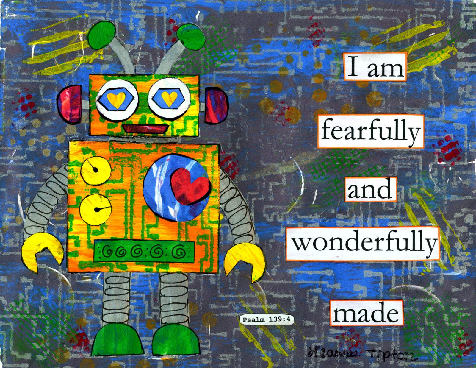 Fearfully Made Robot