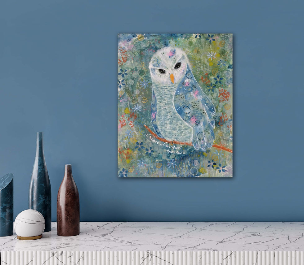 Thumbnail: Blue Owl Psalm 90:12